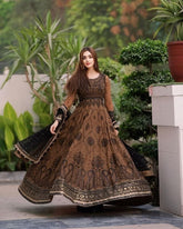 Asim Jofa Luxury Chiffon Embroidered Collection 3 piece Unstitched